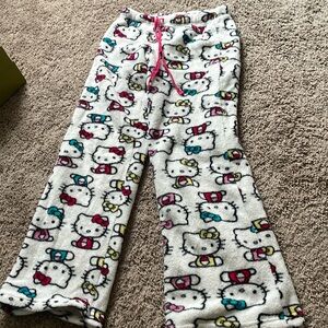 Girls size M Hello Kitty pj pants